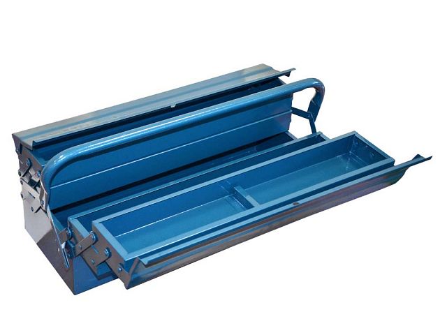 5 Tray Cantilever Metal Toolbox 53cm (21in) - TALAtools
