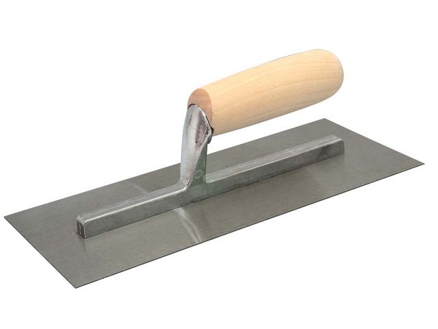 Wooden deals plastering trowel